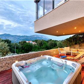 2 x 3 Bedroom Villas with Sea Views and Pools on Korcula Island, Sleeps 6 